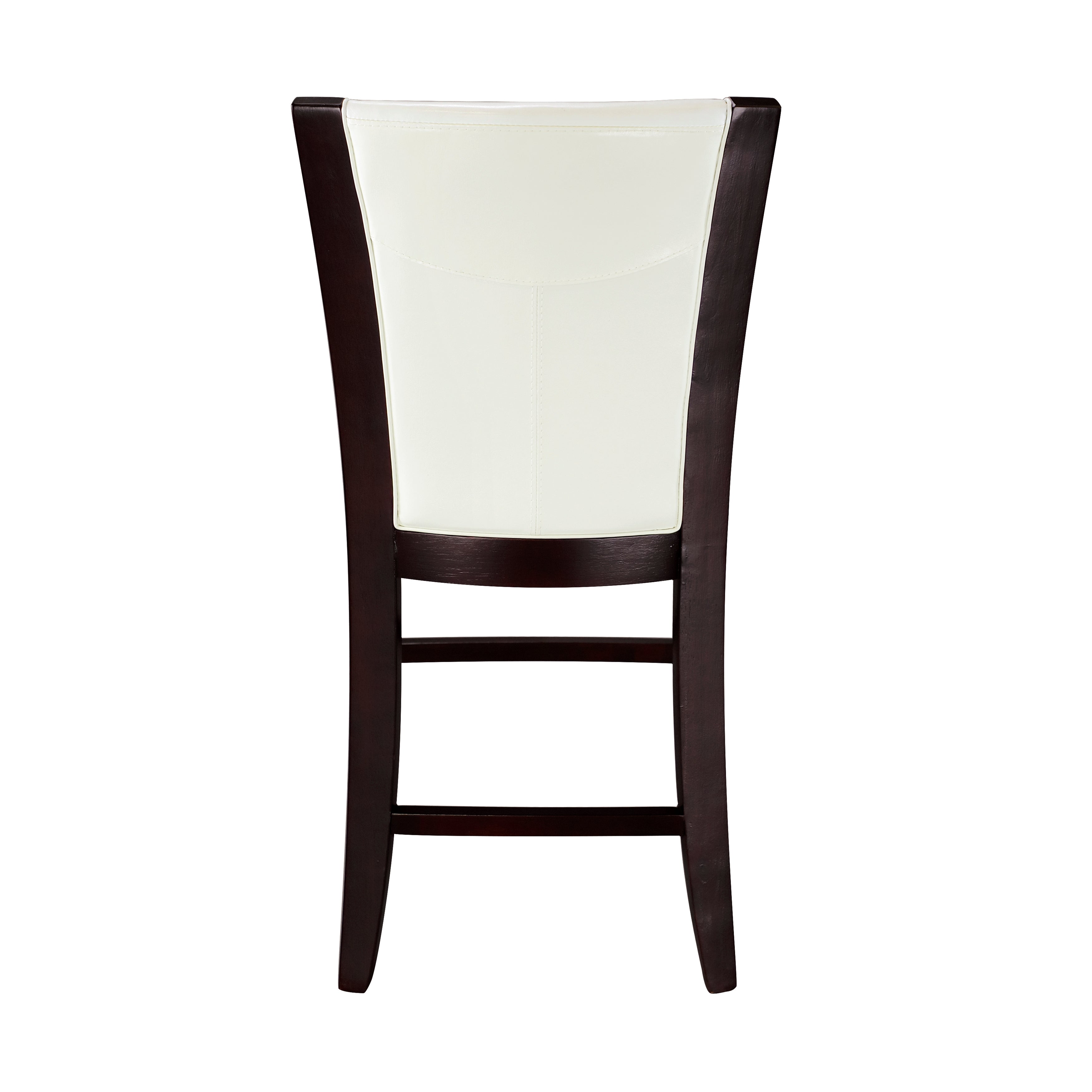 Daisy White Counter Height Chair, Set of 2 - 710-24W - Bien Home Furniture & Electronics