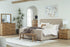 Dakmore Brown/Oatmeal Upholstered Panel Bedroom Set - SET | B783-81 | B783-97 | B783-93 | B783-46 - Bien Home Furniture & Electronics