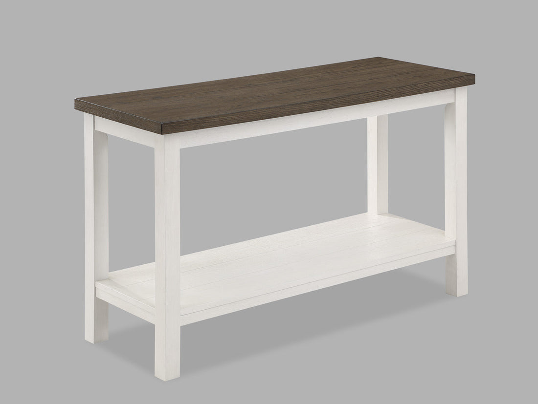 Dakota Chalk White Sofa Table - 3713CG-05 - Bien Home Furniture &amp; Electronics