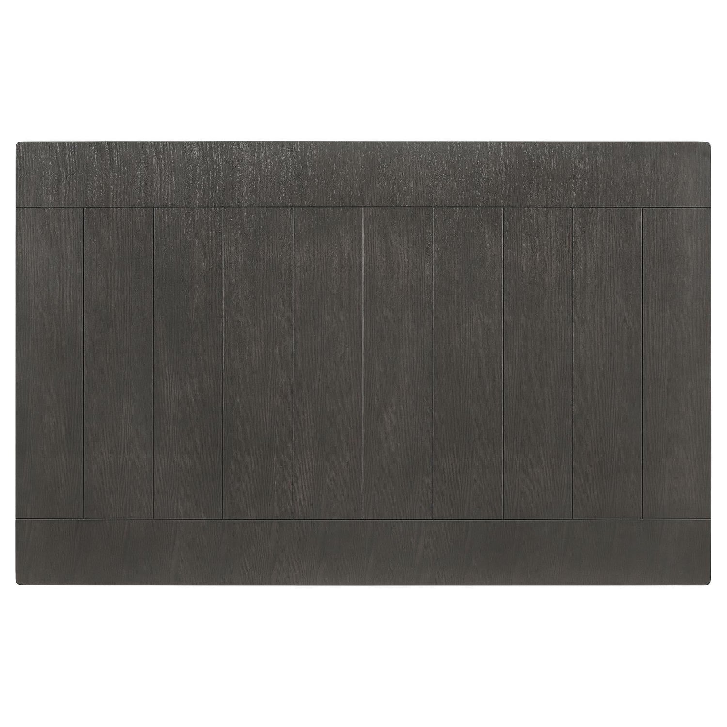 Dalila Dark Gray Rectangular Plank Top Dining Table - 102721GRY - Bien Home Furniture & Electronics
