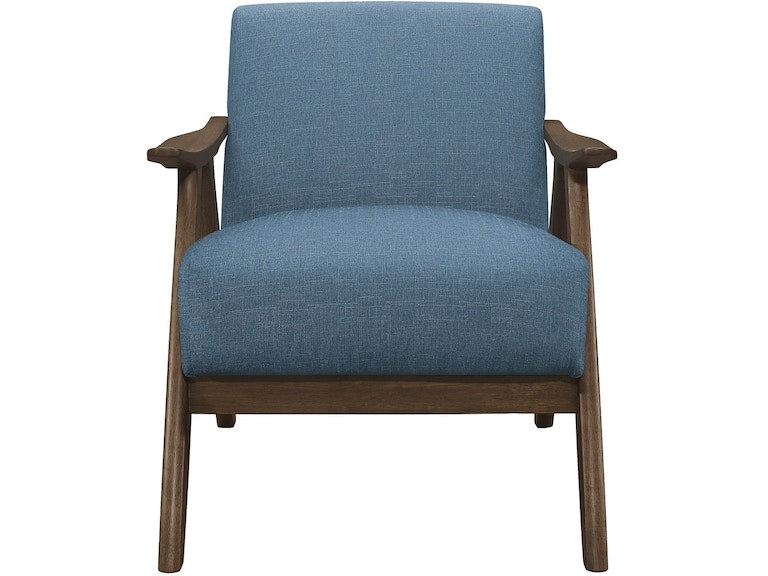 Damala Blue Accent Chair - 1138BU-1 - Bien Home Furniture & Electronics