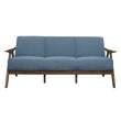 Damala Blue Sofa - 1138BU-3 - Bien Home Furniture & Electronics