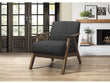 Damala Dark Gray Accent Chair - 1138DG-1 - Bien Home Furniture & Electronics