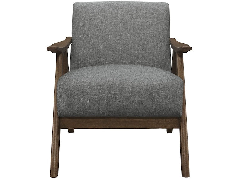 Damala Gray Accent Chair - 1138GY-1 - Bien Home Furniture & Electronics