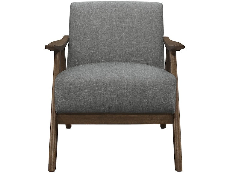 Damala Gray Accent Chair - 1138GY-1 - Bien Home Furniture &amp; Electronics
