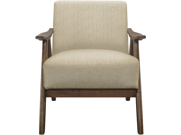 Damala Light Brown Accent Chair - 1138BR-1 - Bien Home Furniture & Electronics