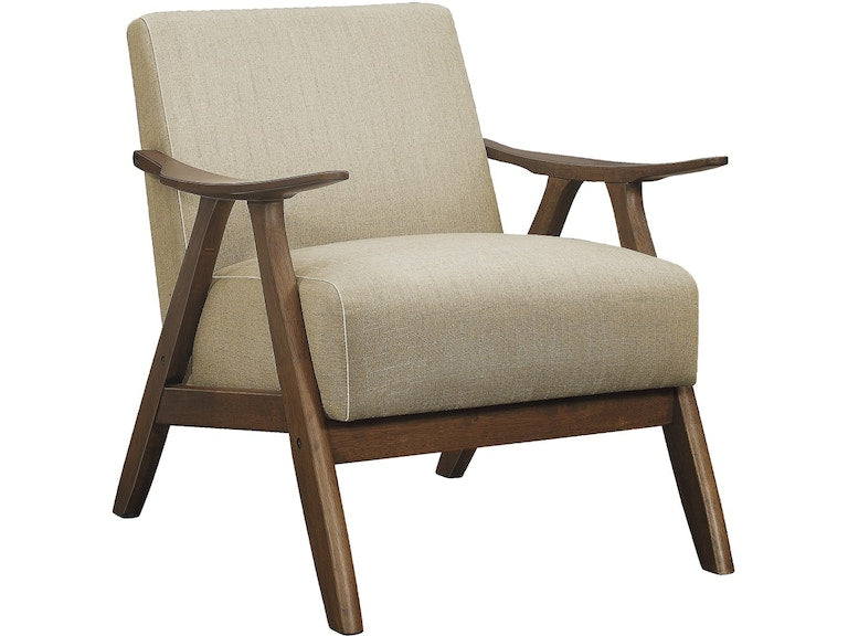 Damala Light Brown Accent Chair - 1138BR-1 - Bien Home Furniture & Electronics