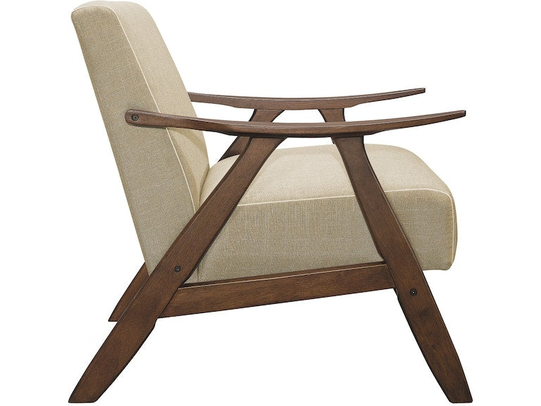 Damala Light Brown Accent Chair - 1138BR-1 - Bien Home Furniture & Electronics