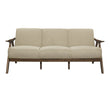 Damala Light Brown Sofa - 1138BR-3 - Bien Home Furniture & Electronics