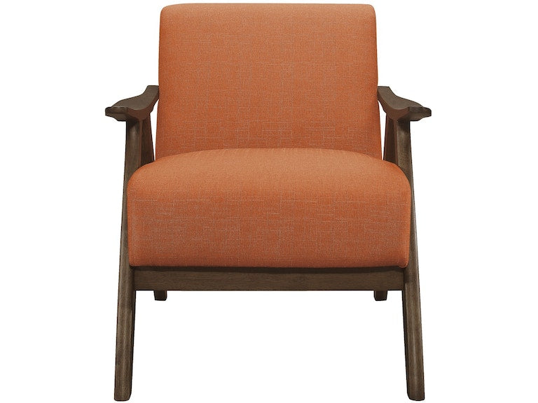 Damala Orange Accent Chair - 1138RN-1 - Bien Home Furniture & Electronics