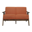Damala Orange Loveseat - 1138RN-2 - Bien Home Furniture & Electronics