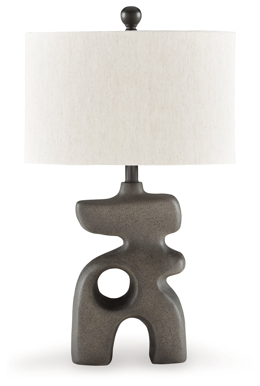 Danacy Distressed Black Table Lamp - L235754 - Bien Home Furniture & Electronics
