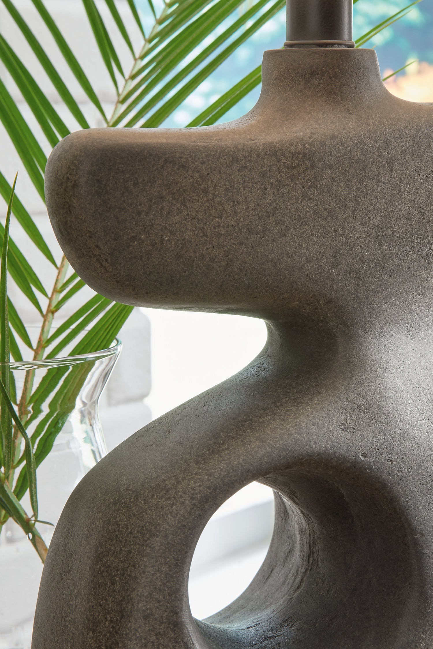 Danacy Distressed Black Table Lamp - L235754 - Bien Home Furniture & Electronics