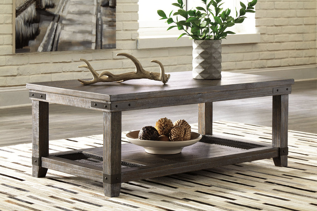 Danell Ridge Brown Coffee Table - T446-1 - Bien Home Furniture &amp; Electronics