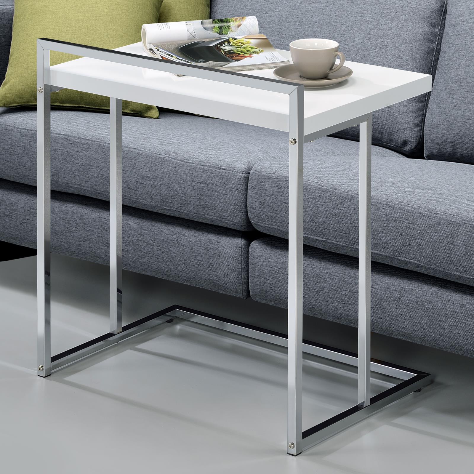 Dani Rectangular Snack Table with Metal Base - 936118 - Bien Home Furniture & Electronics
