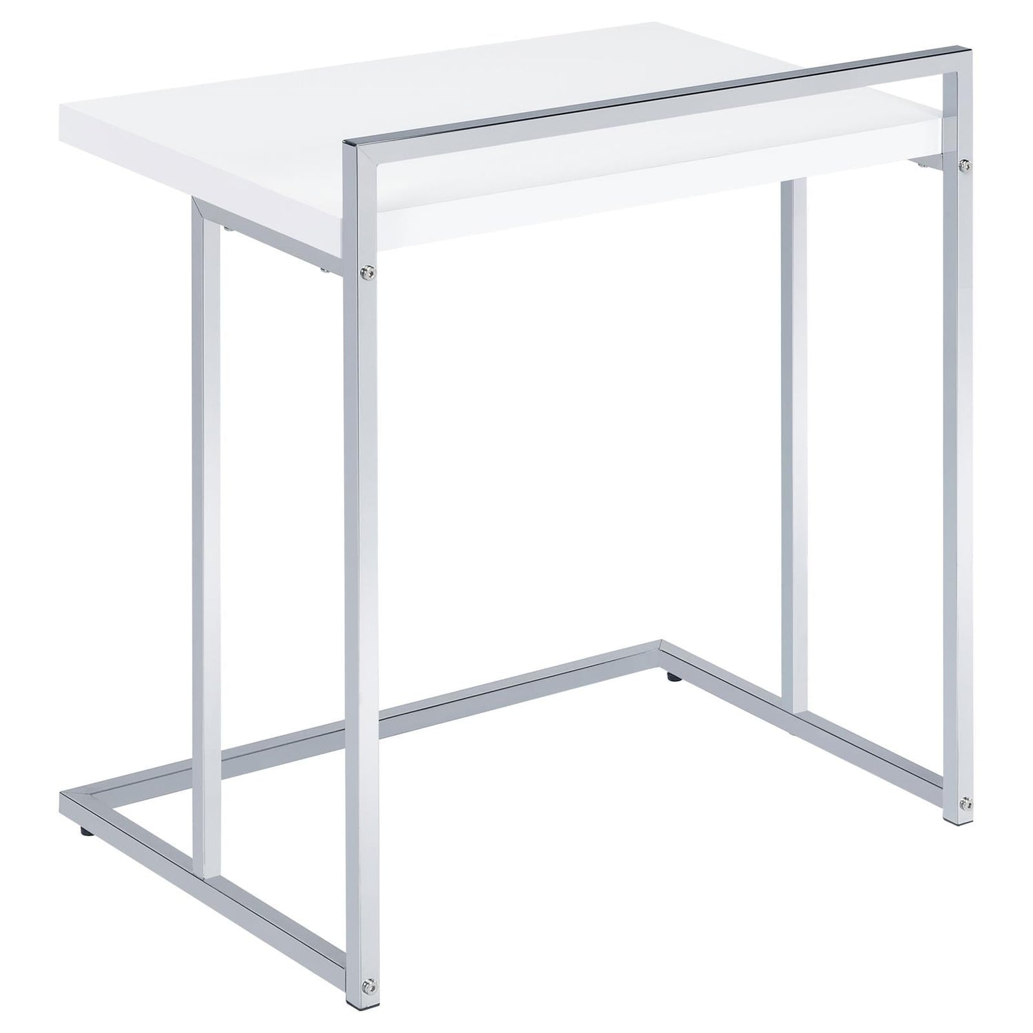 Dani Rectangular Snack Table with Metal Base - 936118 - Bien Home Furniture & Electronics
