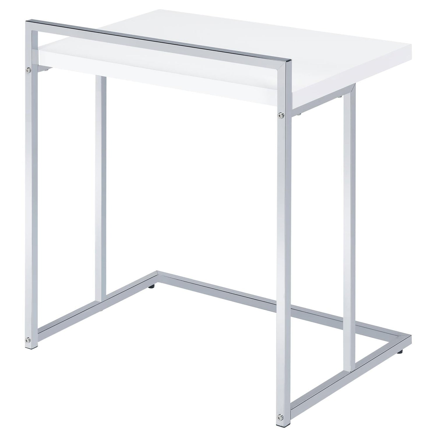 Dani Rectangular Snack Table with Metal Base - 936118 - Bien Home Furniture & Electronics