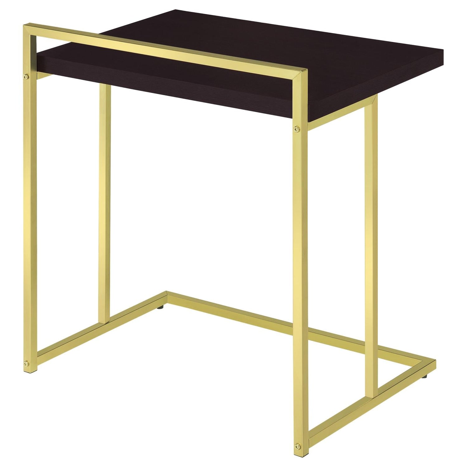 Dani Rectangular Snack Table with Metal Base - 936121 - Bien Home Furniture &amp; Electronics