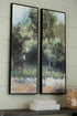 Dansot Green/Brown Wall Art (Set of 2) - A8000393 - Bien Home Furniture & Electronics