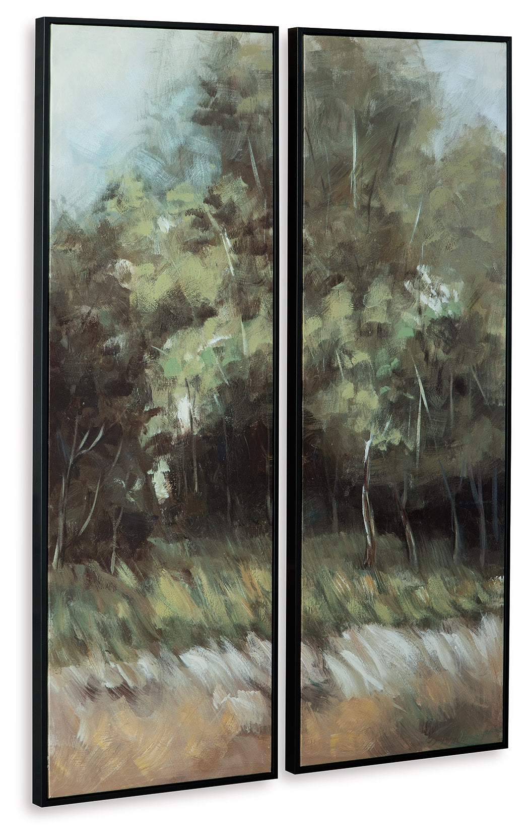 Dansot Green/Brown Wall Art (Set of 2) - A8000393 - Bien Home Furniture & Electronics
