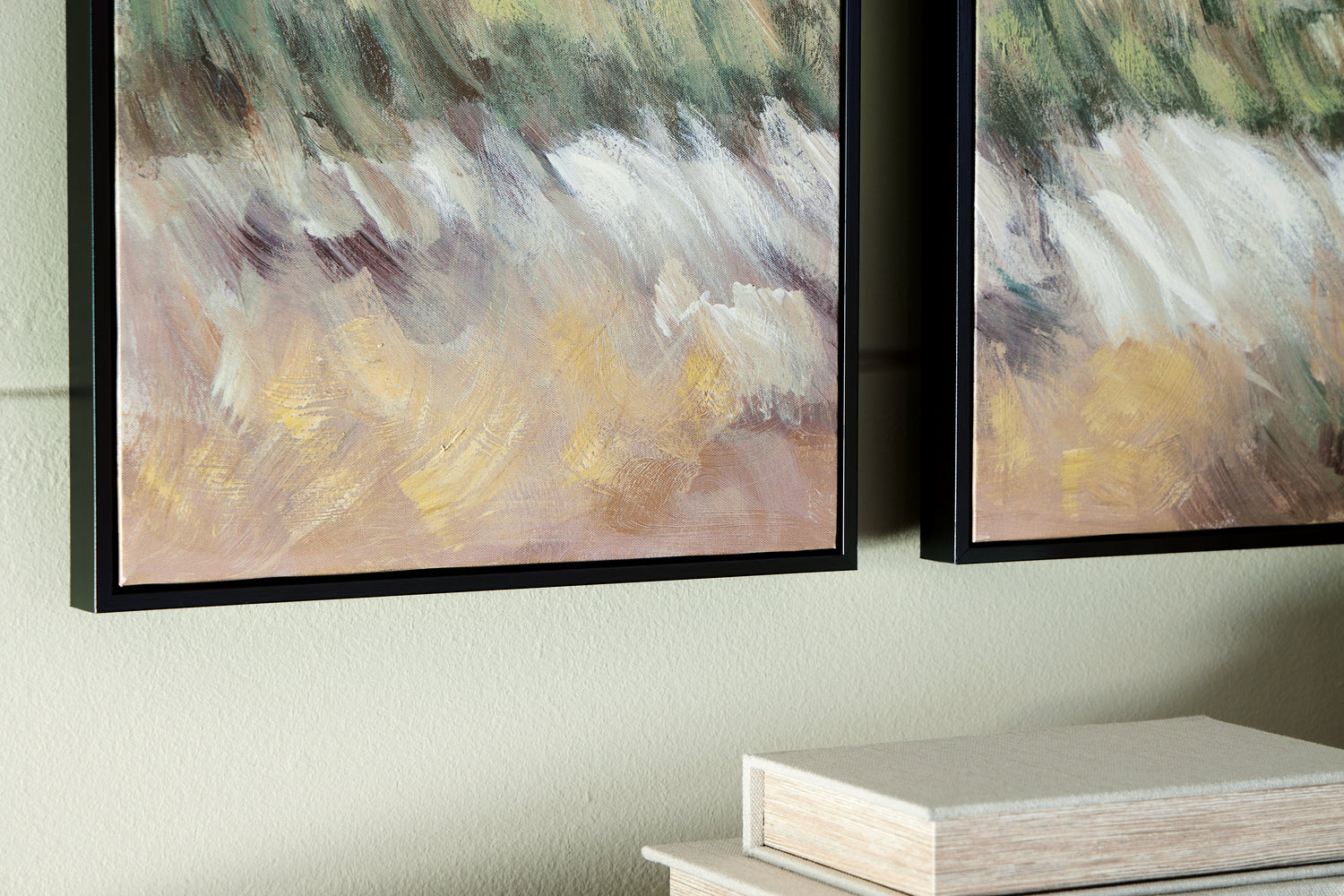 Dansot Green/Brown Wall Art (Set of 2) - A8000393 - Bien Home Furniture & Electronics