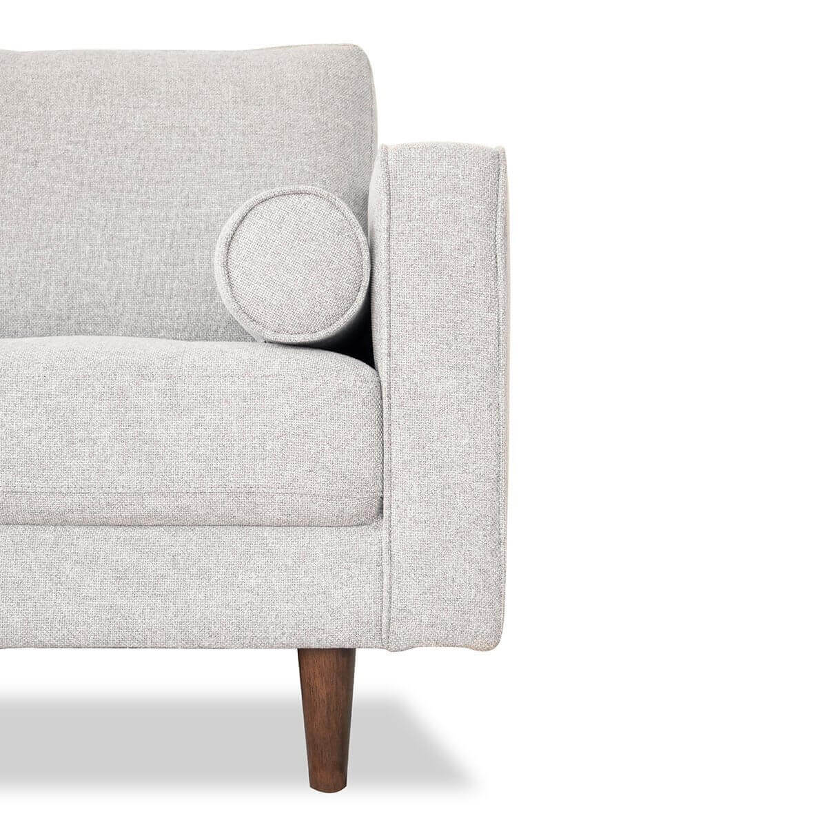 Daphne Light Gray Loveseat - LS-DAP-AGRY - Bien Home Furniture & Electronics