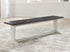 Darborn Gray/Brown 62" Dining Bench - D796-00 - Bien Home Furniture & Electronics