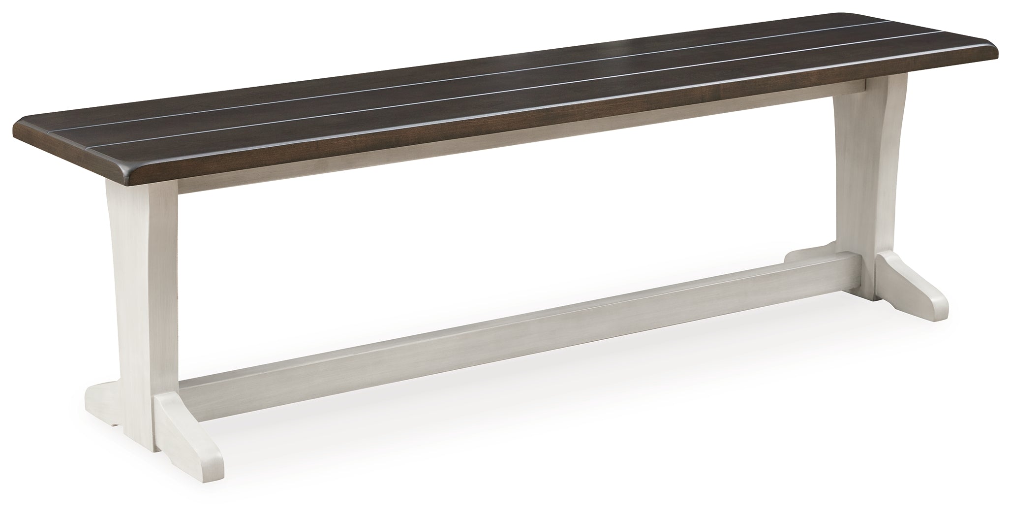 Darborn Gray/Brown 62" Dining Bench - D796-00 - Bien Home Furniture & Electronics