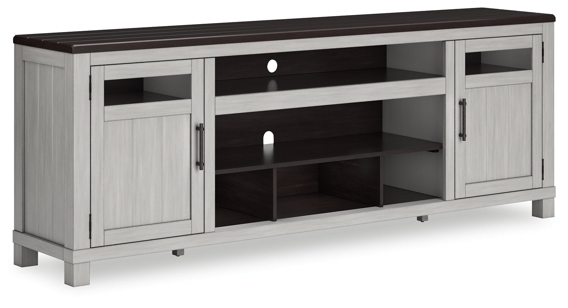 Darborn Gray/Brown 88" TV Stand - W796-68 - Bien Home Furniture & Electronics