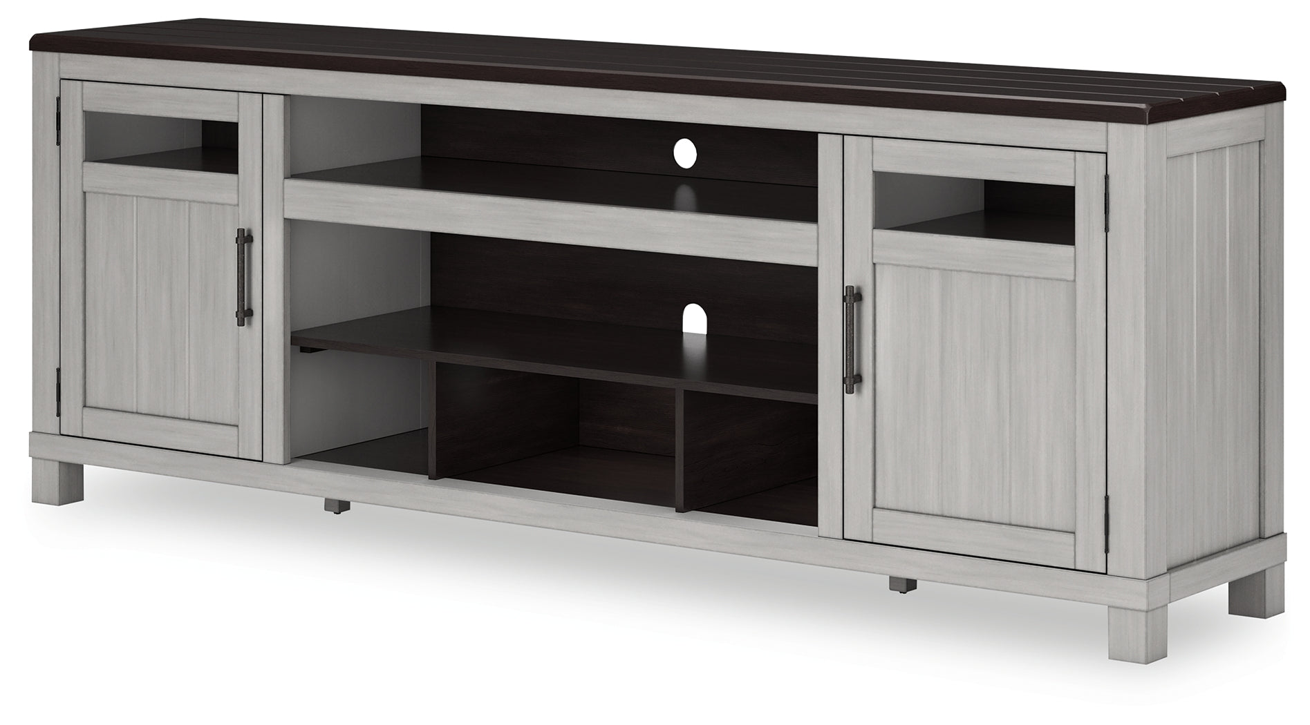 Darborn Gray/Brown 88" TV Stand - W796-68 - Bien Home Furniture & Electronics
