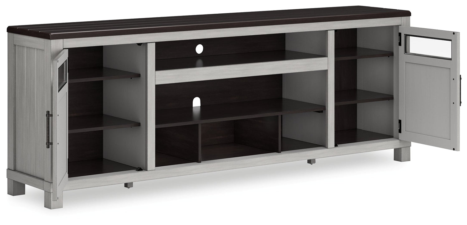 Darborn Gray/Brown 88" TV Stand - W796-68 - Bien Home Furniture & Electronics