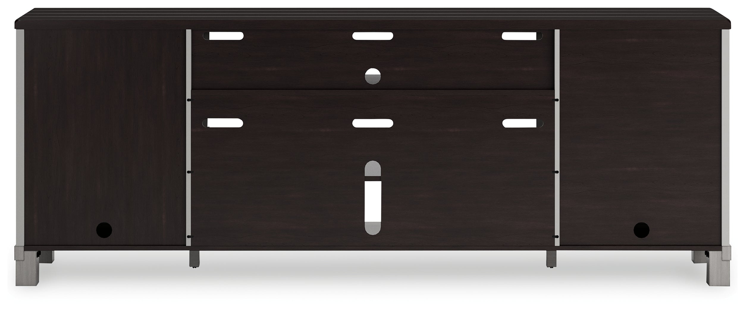 Darborn Gray/Brown 88" TV Stand - W796-68 - Bien Home Furniture & Electronics