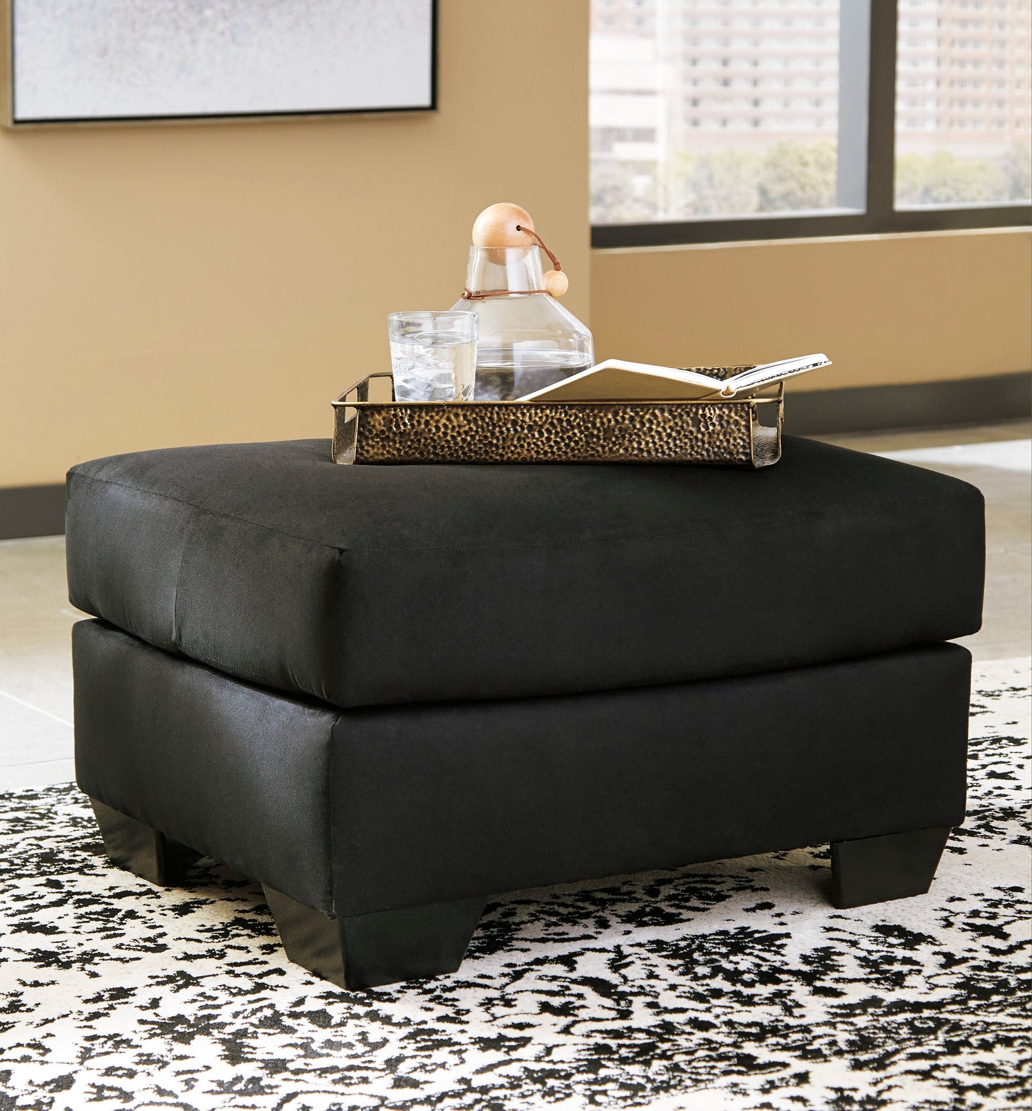 Darcy Black Living Room Set - SET | 7500838 | 7500835 - Bien Home Furniture & Electronics