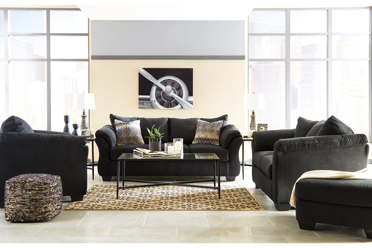 Darcy Black Sofa - 7500838 - Bien Home Furniture & Electronics