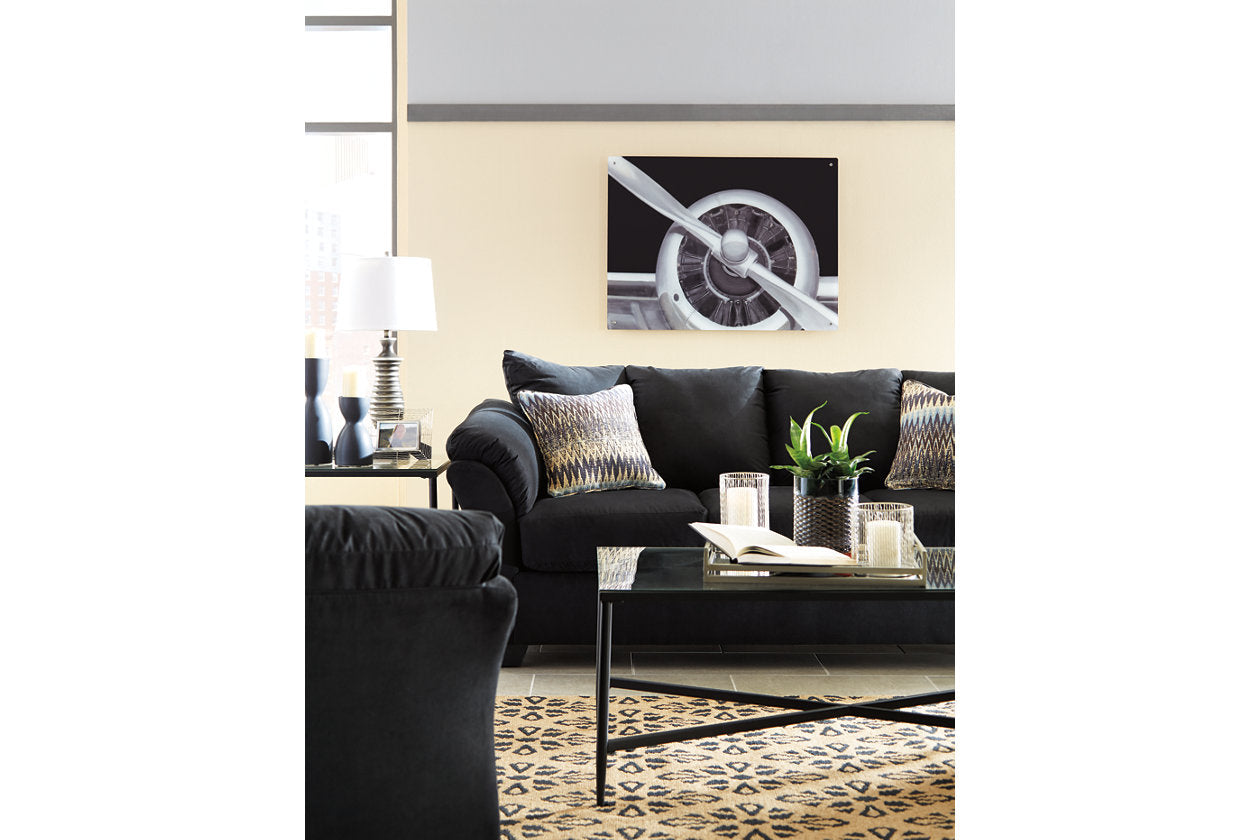 Darcy Black Sofa - 7500838 - Bien Home Furniture & Electronics