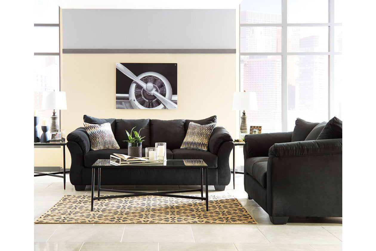 Darcy Black Sofa - 7500838 - Bien Home Furniture & Electronics