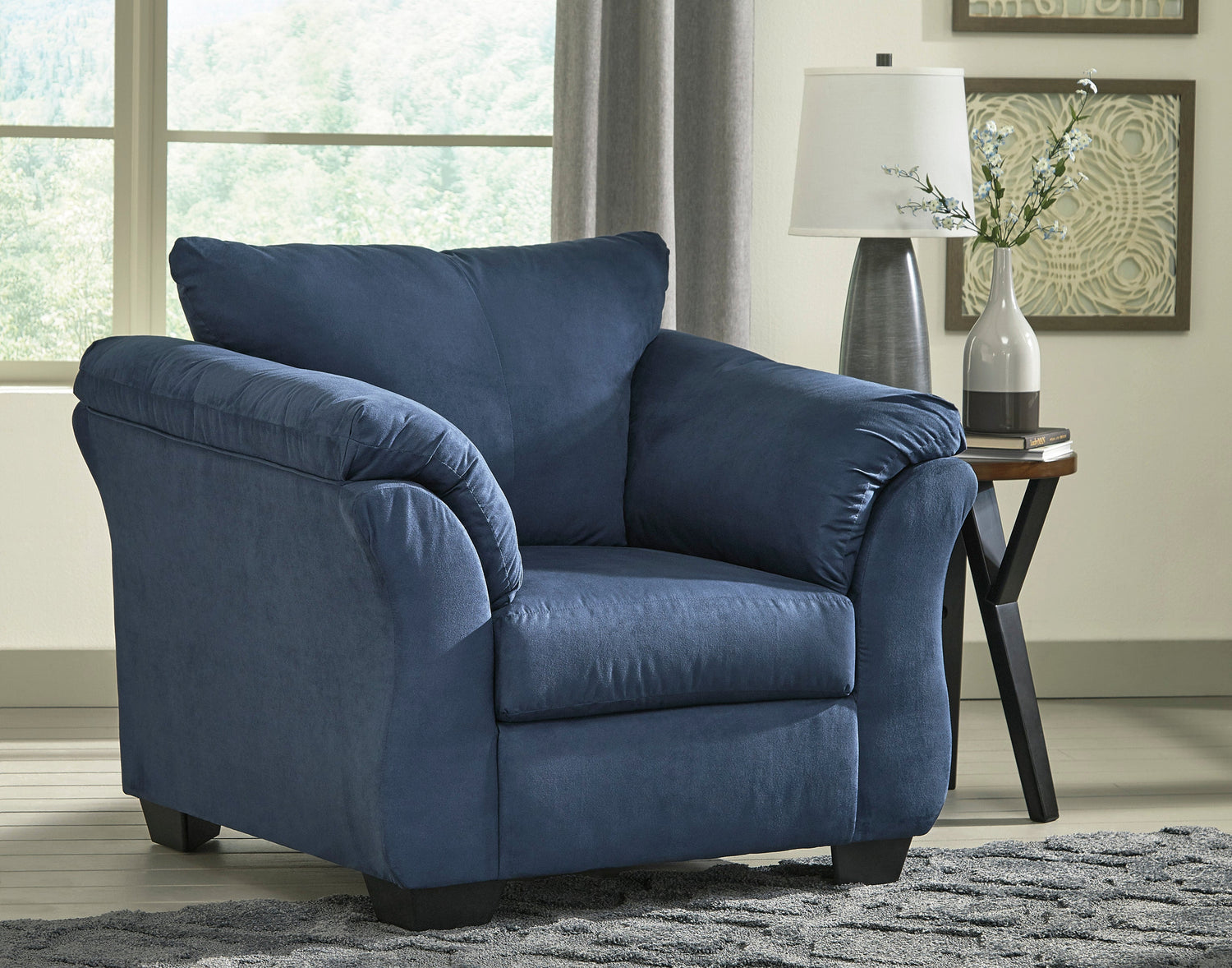 Darcy Blue Living Room Set - SET | 7500738 | 7500735 | 7500725 - Bien Home Furniture & Electronics