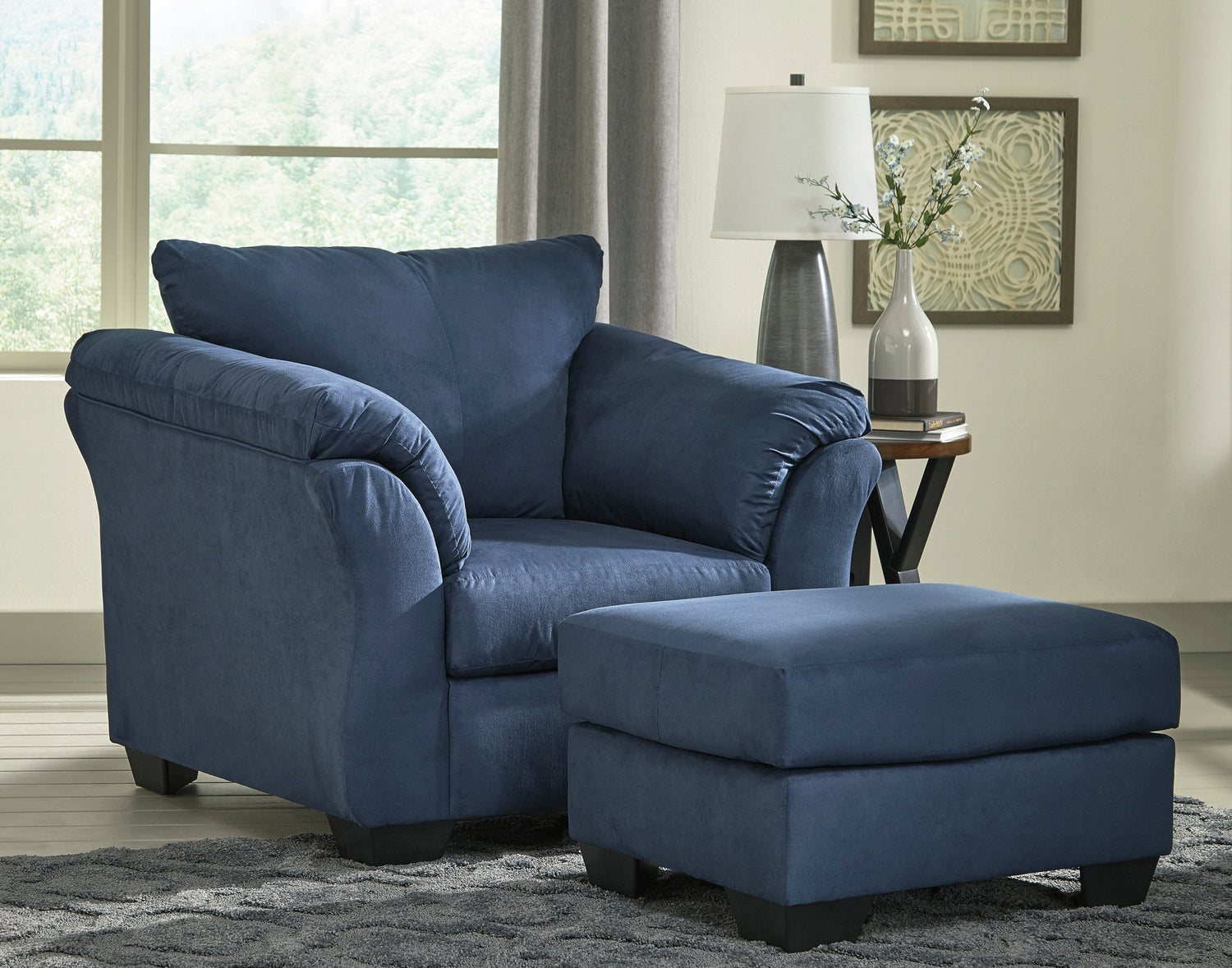 Darcy Blue Living Room Set - SET | 7500738 | 7500735 | 7500725 - Bien Home Furniture & Electronics