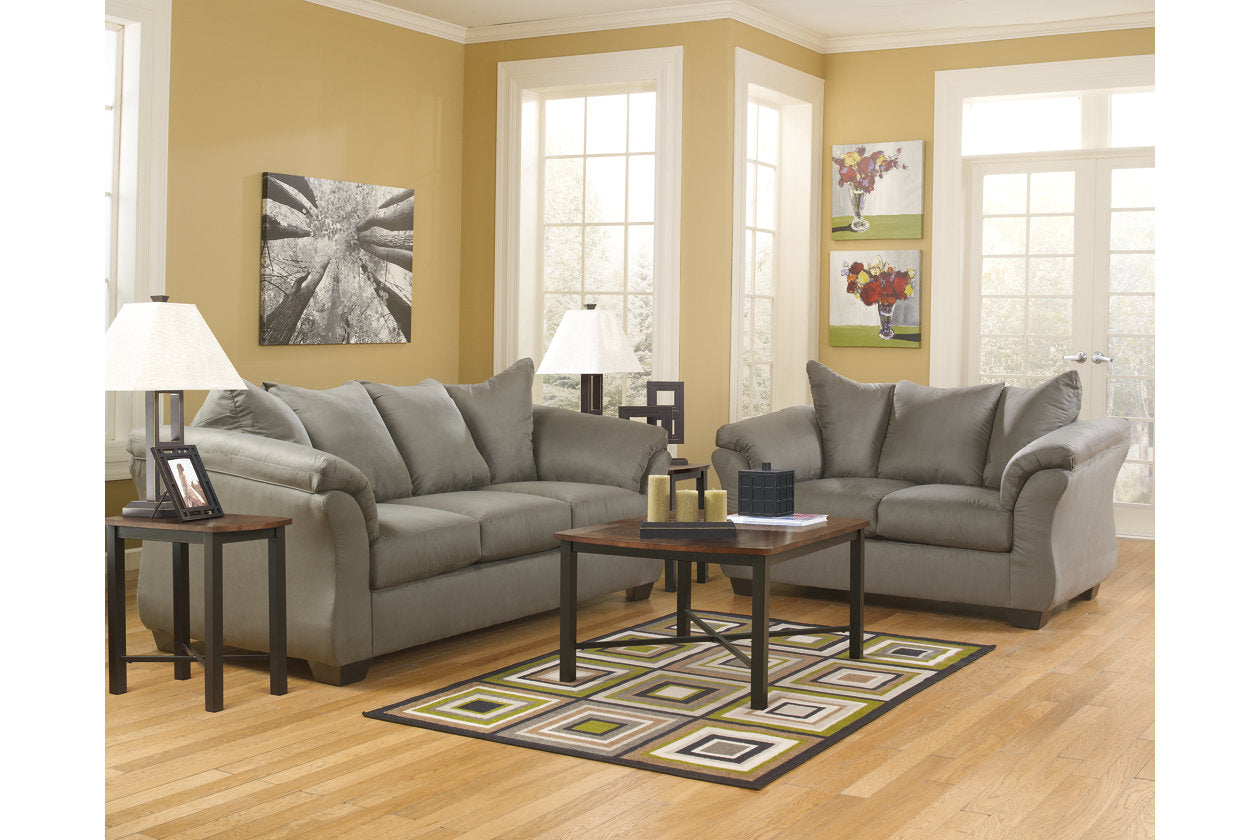 Darcy Cobblestone Loveseat - 7500535 - Bien Home Furniture & Electronics