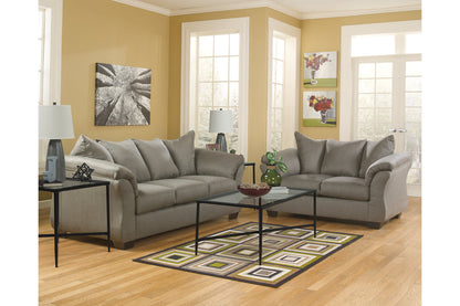 Darcy Cobblestone Loveseat - 7500535 - Bien Home Furniture &amp; Electronics