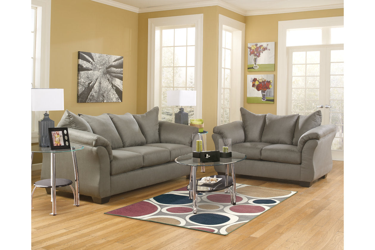 Darcy Cobblestone Loveseat - 7500535 - Bien Home Furniture & Electronics