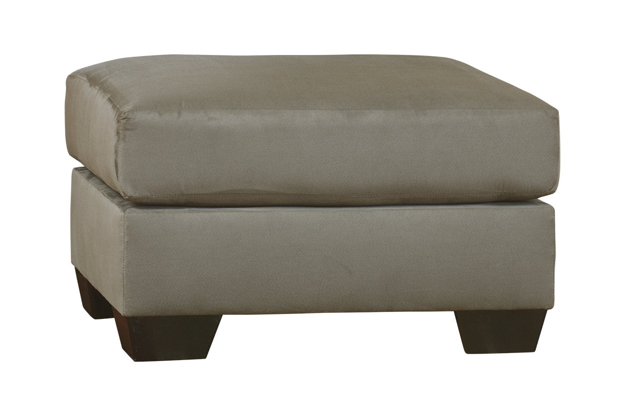 Darcy Cobblestone Ottoman - 7500514 - Bien Home Furniture & Electronics