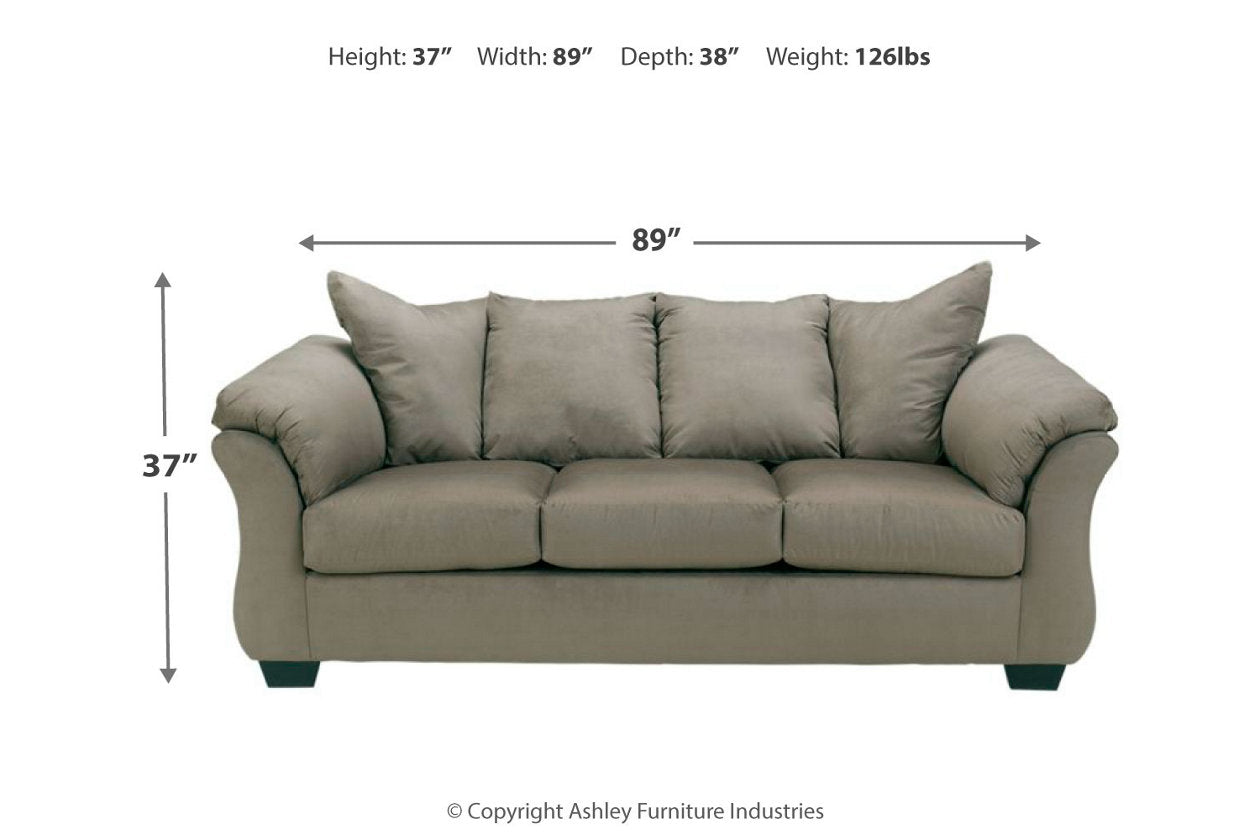 Darcy Cobblestone Sofa - 7500538 - Bien Home Furniture & Electronics