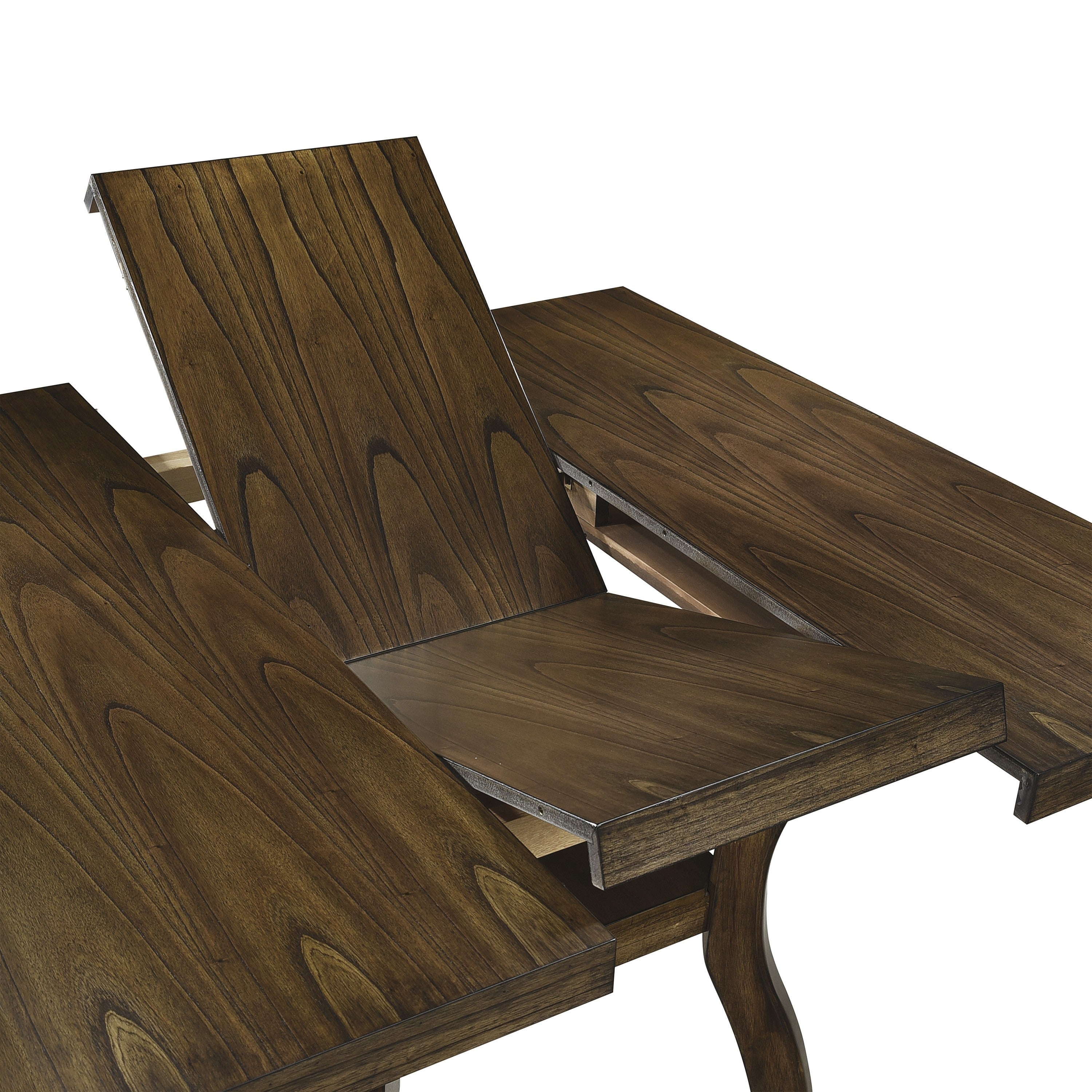 Darla Brown Extendable Dining Table - SET | 5712-54 | 5712-54B - Bien Home Furniture & Electronics