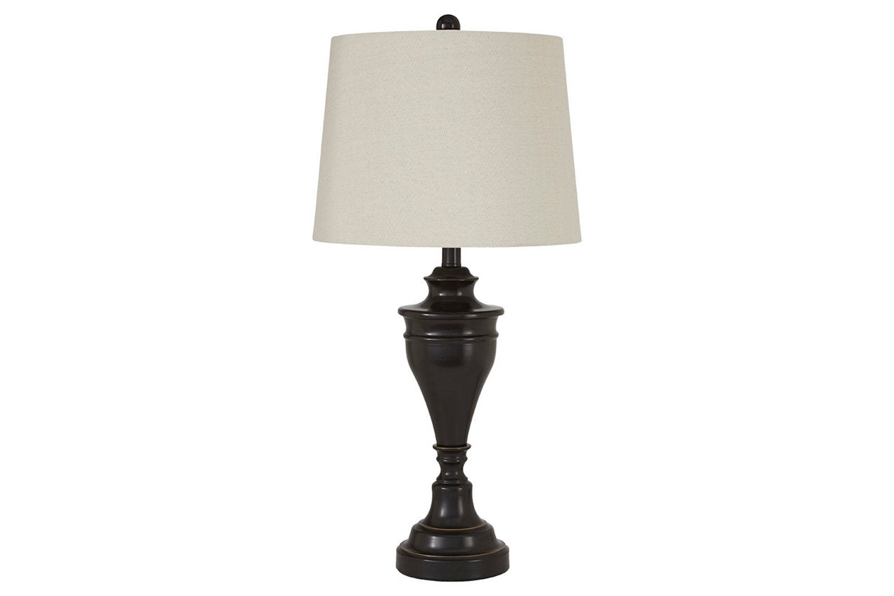 Darlita Bronze Finish Table Lamp, Set of 2 - L204024 - Bien Home Furniture & Electronics
