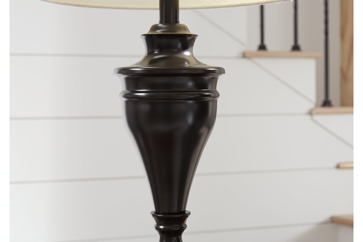 Darlita Bronze Finish Table Lamp, Set of 2 - L204024 - Bien Home Furniture & Electronics