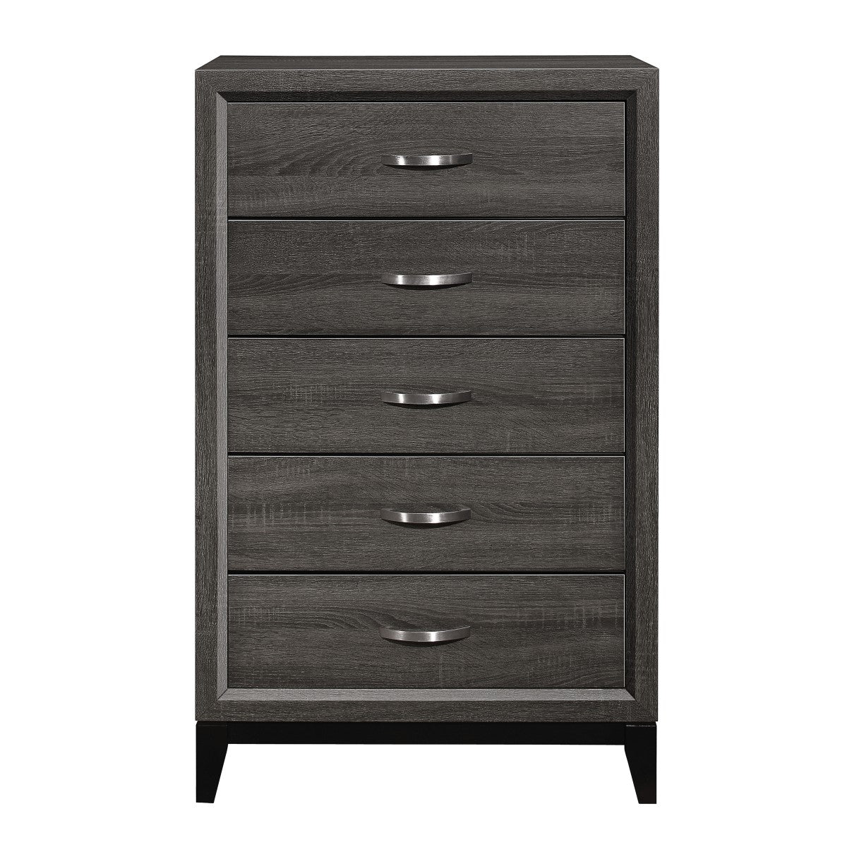 Davi Gray Panel Youth Bedroom Set - SET | 1645F-1 | 1645T-3 | 1645-5 | 1645-6 | 1645-4 | 1645-9 - Bien Home Furniture & Electronics