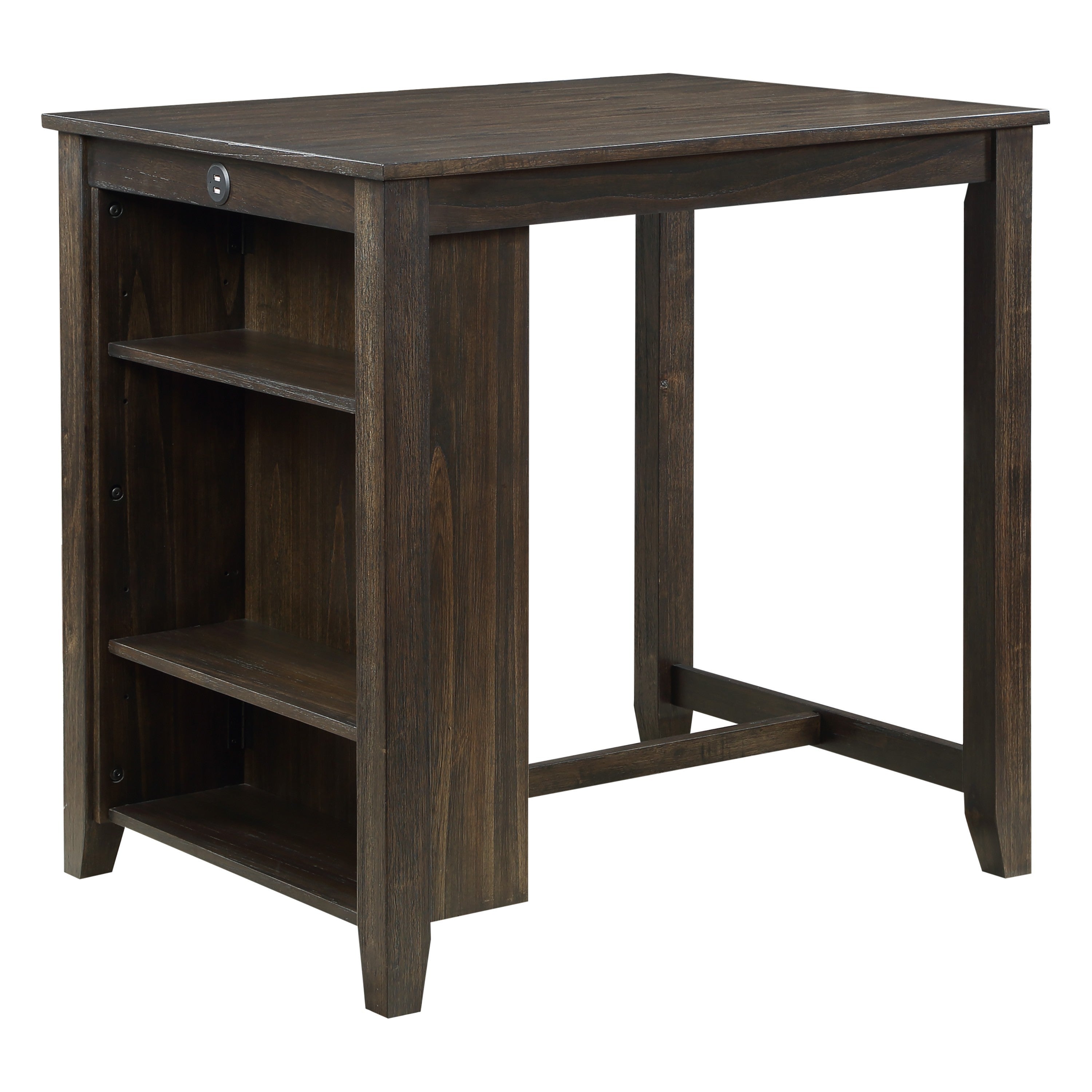 Daye Burnished Brown Cherry 3-Piece Counter Height Set - 5773DC-32 - Bien Home Furniture & Electronics