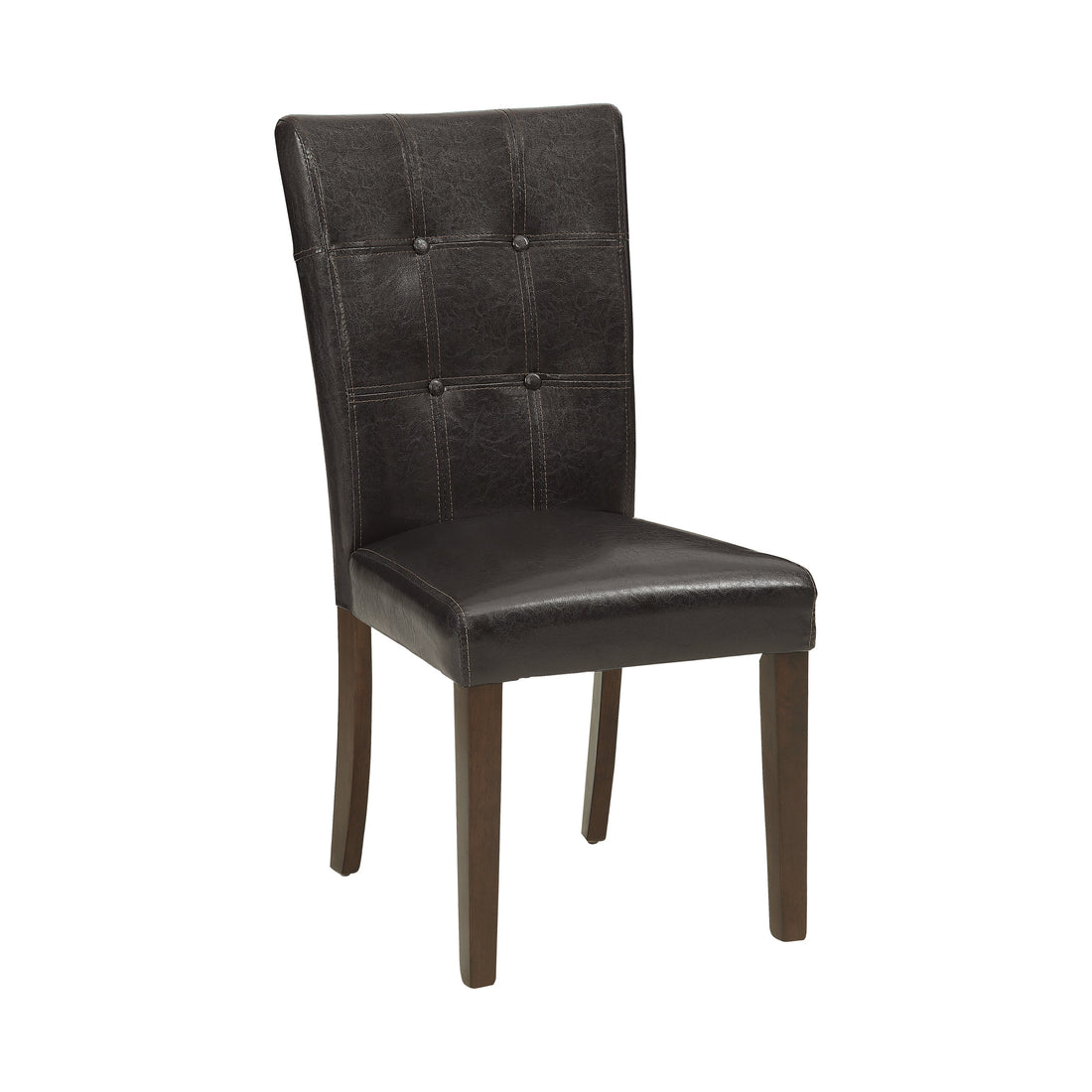 Decatur Dark Cherry Side Chair, Set of 2 - 2456S - Bien Home Furniture &amp; Electronics
