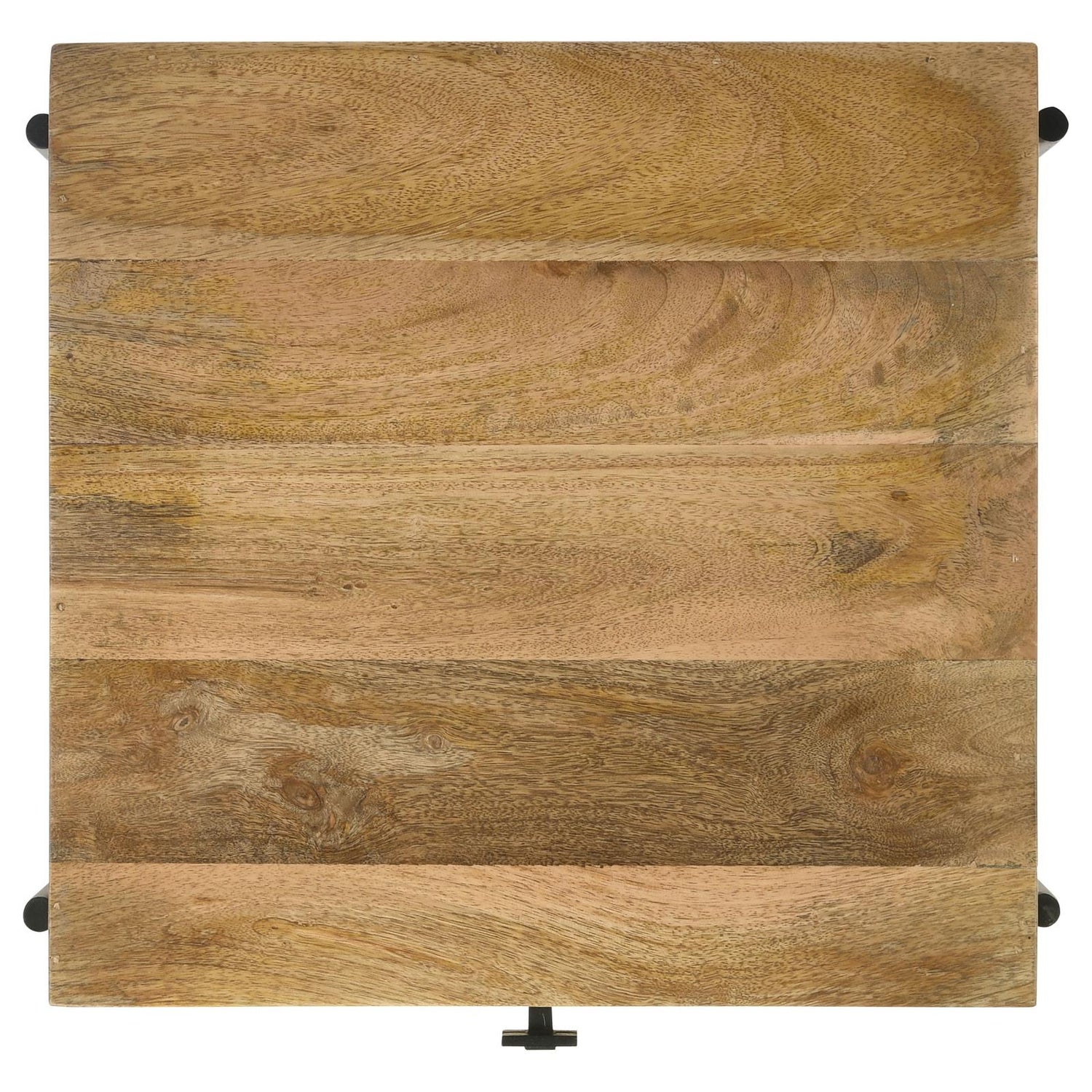 Declan Natural Mango/Black 1-Drawer Accent Table with Open Shelf - 959556 - Bien Home Furniture & Electronics